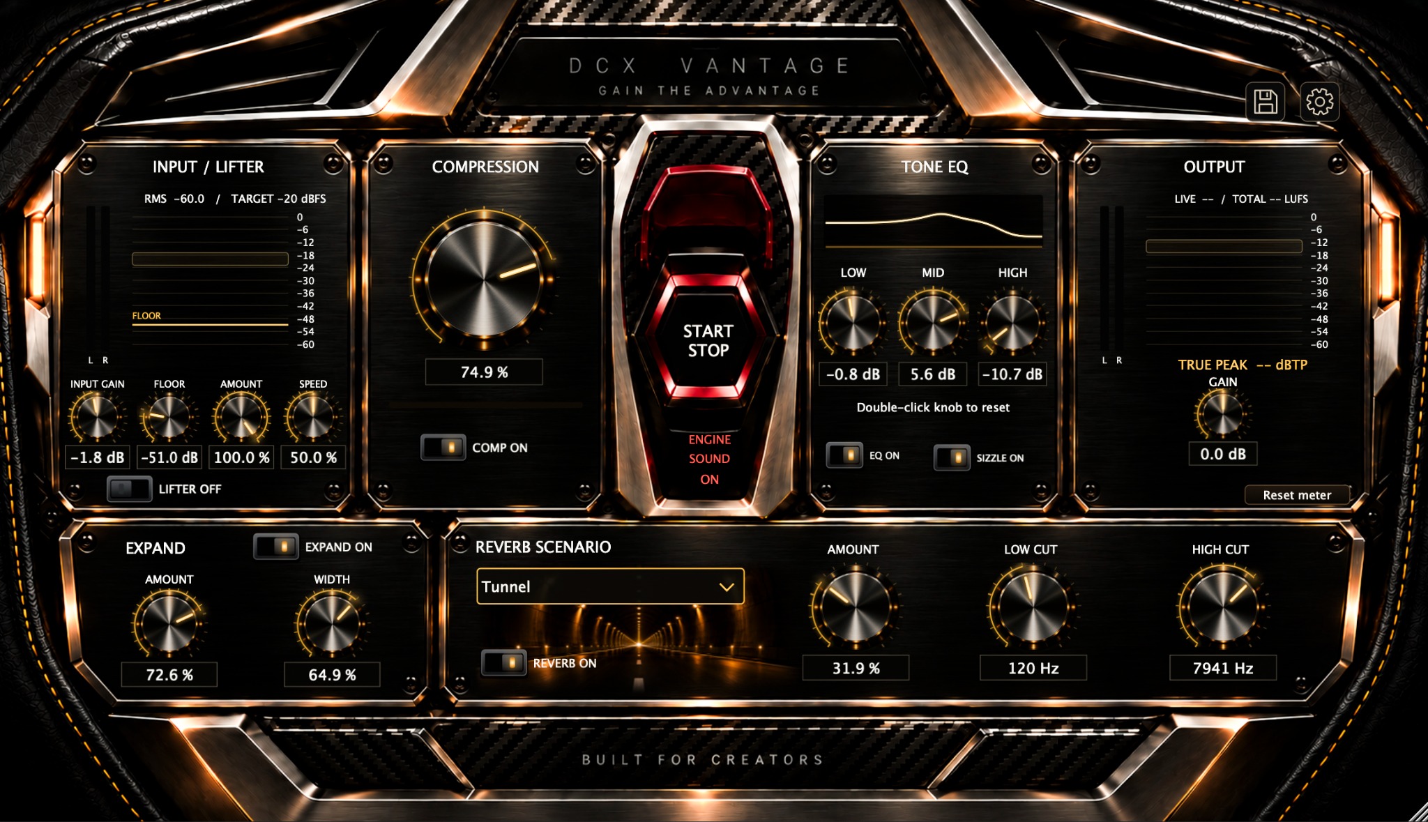 VANTAGE audio plugin